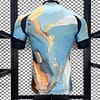 Player Version 2024 Japan Watercolor Painting Blue/Yellow Concept Jersey - Image 3