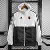 24/25 Belgium Black White Windbreaker