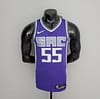 NBA 75th Anniversary Kings Williams#55 Black Purple