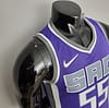 NBA 75th Anniversary Kings Williams#55 Black Purple - Image 10