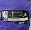 75th Anniversary Howard #39 Los Angeles Lakers Jordan Purple NBA Jersey - Image 7
