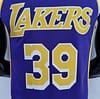 75th Anniversary Howard #39 Los Angeles Lakers Jordan Purple NBA Jersey - Image 9