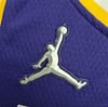 75th Anniversary Howard #39 Los Angeles Lakers Jordan Purple NBA Jersey - Image 10