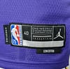 75th Anniversary Davis #3 Los Angeles Lakers Jordan Purple NBA Jersey - Image 10
