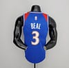 2022 Season Washington Wizards BEAL#3 Talent City Edition Blue Red NBA Jersey - Image 8