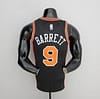 2022 Season Barrett #9 Knicks Urban Edition Black NBA Jersey - Image 3
