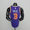 75th Anniversary Paul #3 Phoenix Suns Purple NBA Jersey - Image 4