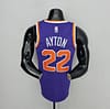 75th Anniversary Ayton #22 Phoenix Suns Purple NBA Jersey - Image 10