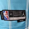 75th Anniversary Hayward #20 Charlotte Hornets Blue NBA Jersey - Image 3