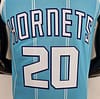 75th Anniversary Hayward #20 Charlotte Hornets Blue NBA Jersey - Image 7