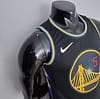 2022 75th Anniversary Golden State Warriors TOSCANO#95 Mexico Edition Black NBA Jersey - Image 7