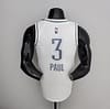 75th Anniversary 2202 Season Oklahoma City Thunder PAUL#3 City Edition White NBA Jersey - Image 10