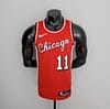 75th Anniversary 2022 Season Chicago Bulls DeROZAN#11 City Edition Red NBA Jersey
