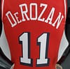 75th Anniversary 2022 Season Chicago Bulls DeROZAN#11 City Edition Red NBA Jersey - Image 5