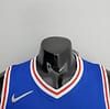 75th Anniversary Philadelphia 76ers IVERSON#3 Blue NBA Jersey - Image 7
