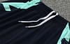 24/25 Real Madrid Lake Blue Short Sleeve Jersey+Shorts - Image 2