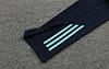 24/25 Real Madrid Lake Blue Half Zipper Jacket+Long Pants - Image 2