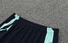 24/25 Real Madrid Lake Blue Half Zipper Jacket+Long Pants - Image 7