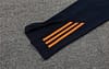 24/25 Real Madrid Light Blue/Orange Half Zipper Jacket+Long Pants - Image 2