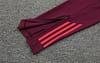 24/25 Bayern Munich Wine Half Zipper Jacket+Long Pants - Image 2