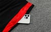 24/25 Manchester United Black/Red Special Half Zipper Jacket+Long Pants - Image 4