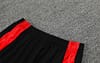 24/25 Manchester United Black/Red Special Half Zipper Jacket+Long Pants - Image 7