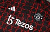 24/25 Manchester United Black/Red Special Half Zipper Jacket+Long Pants - Image 12
