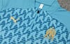 24/25 Olympique Marseille Blue Grid Half Zipper Jacket+Long Pants - Image 10