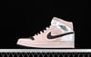 Air Jordan 1 Mid GS laser powder Zhongbang basketball shoes BQ6472-602