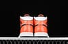 Air Jordan 1 Mid lacquered leather white orange Zhongbang basketball shoes DD6834-802 - Image 13