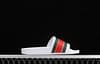 Gucci summer trend couple casual slippers white, green and red - Image 8