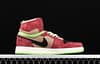 Air Jordan 1 Switch dark red zipper high top cultural basketball shoes CW6576-600 - Image 12