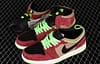 Air Jordan 1 Switch dark red zipper high top cultural basketball shoes CW6576-600 - Image 15