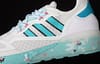 Adidas ZX 2K Boost GX5373 clover popcorn vintage running shoes - Image 8