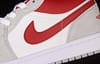 Air Jordan 1 Low low-end rice white red retro culture leisure sports basketball shoes DC6991-016 - Image 7