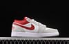 Air Jordan 1 Low low-end rice white red retro culture leisure sports basketball shoes DC6991-016 - Image 15