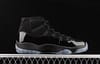Air Jordan 11 Cap and Gown 11 Black Gamma Black Samurai 378037-005 - Image 15