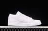 Air Jordan 1 Low pure white low-top cultural basketball shoes 553558-130 - Image 15