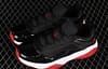 Air Jordan 11 CMFT Low 1 lacquered leather black and red low side anti-skid shock absorber basketball shoes DM0844-005 - Image 10
