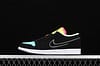 Air Jordan 1 Low Black Blue Yellow Tiffany CK3022-013