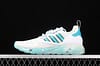 Adidas ZX 2K Boost GX5373 clover popcorn vintage running shoes