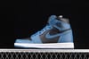 Air Jordan 1 Retro High OG Dark Marina Blue Royal Blue 2.0 high top basketball shoes 555088-404