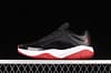 Air Jordan 11 CMFT Low 1 lacquered leather black and red low side anti-skid shock absorber basketball shoes DM0844-005