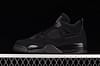 Air Jordan 4 Retro Black Cat black cat head frosted CU1110-010