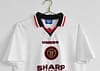 Retro 1996/97 Manchester United Away Soccer Jersey - Image 3