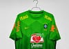 Retro 2020 Brazil Green Training Jersey - Image 11