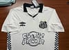 Retro 92/93 Santos Home Jersey - Image 2