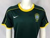 Retro 1998 Brazil Green Goalkeeper Jersey - Image 9