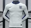 Player Version 2024 England Home Long Sleeve Jersey