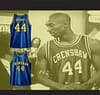 Bryant 44 Crenshaw High School Blue Basketball Jersey - Image 5